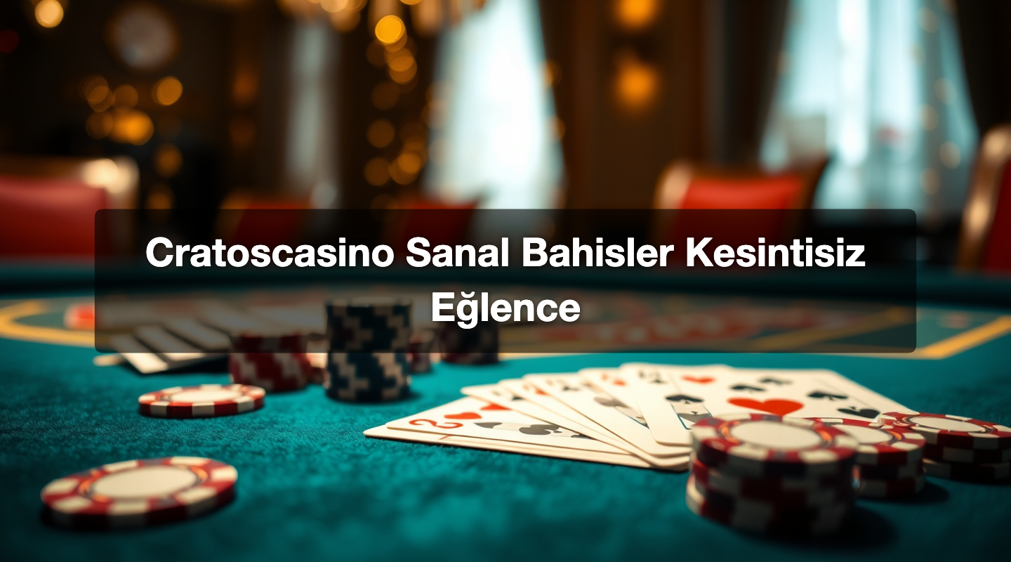 Cratoscasino Sanal Bahisler Kesintisiz Eğlence